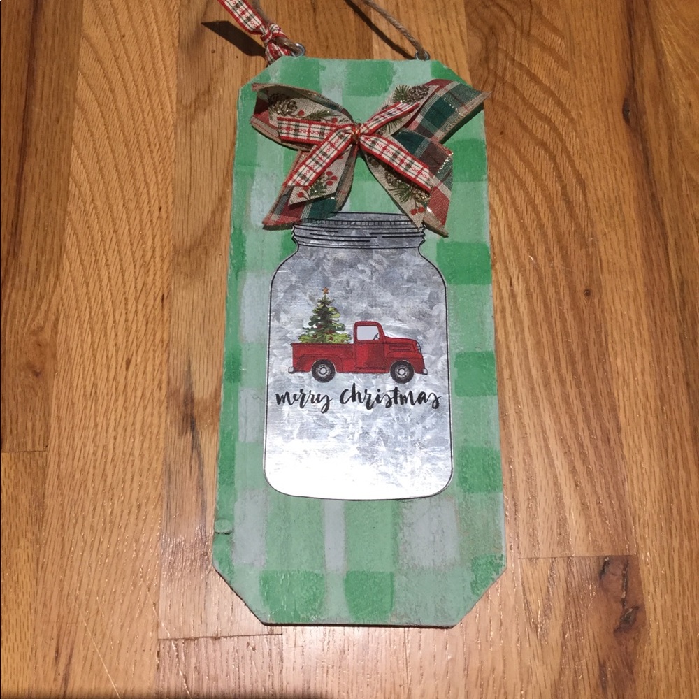 Shabby Chic Red Truck Christmas